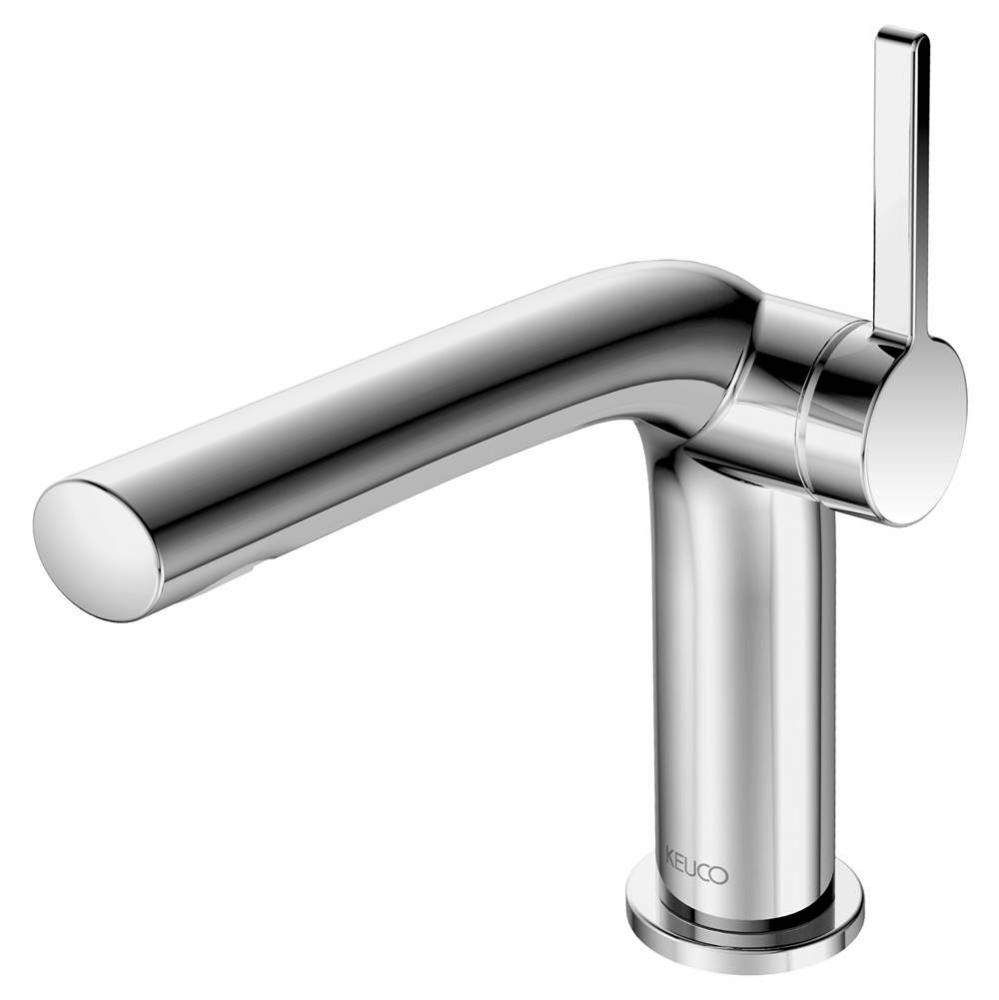 Single hole single lever faucet 120, with pop-up, 5-7/8'' height