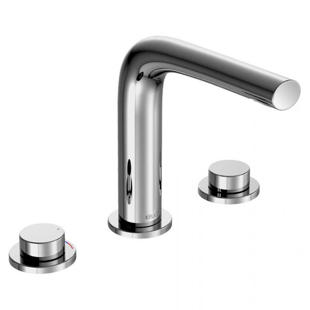 Three hole widespread faucet 150, with pop-up, 22-7/16'' height