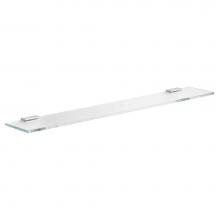 KEUCO 11110055100 - Glass shelf with brackets