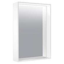 KEUCO 33096 111050 - Light mirror 18-1/8 x 33-7/16 x 4-1/8'', 1 light color