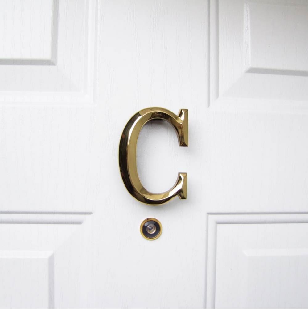 Letter C Door Knocker