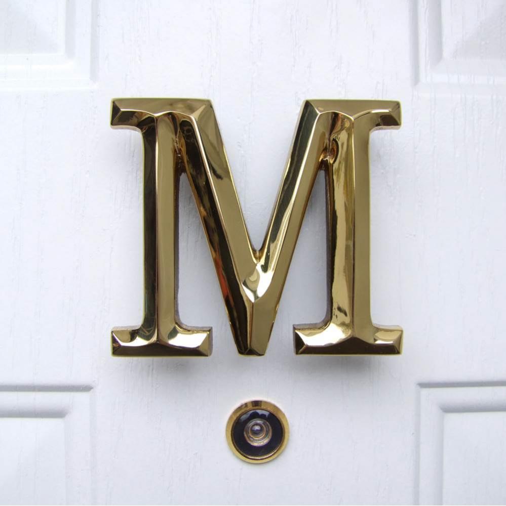 Letter M Door Knocker