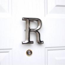 Michael Healy Designs MHMR2 - Letter R Door Knocker