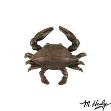 Michael Healy Designs MHS134 - Blue Crab Door Knocker