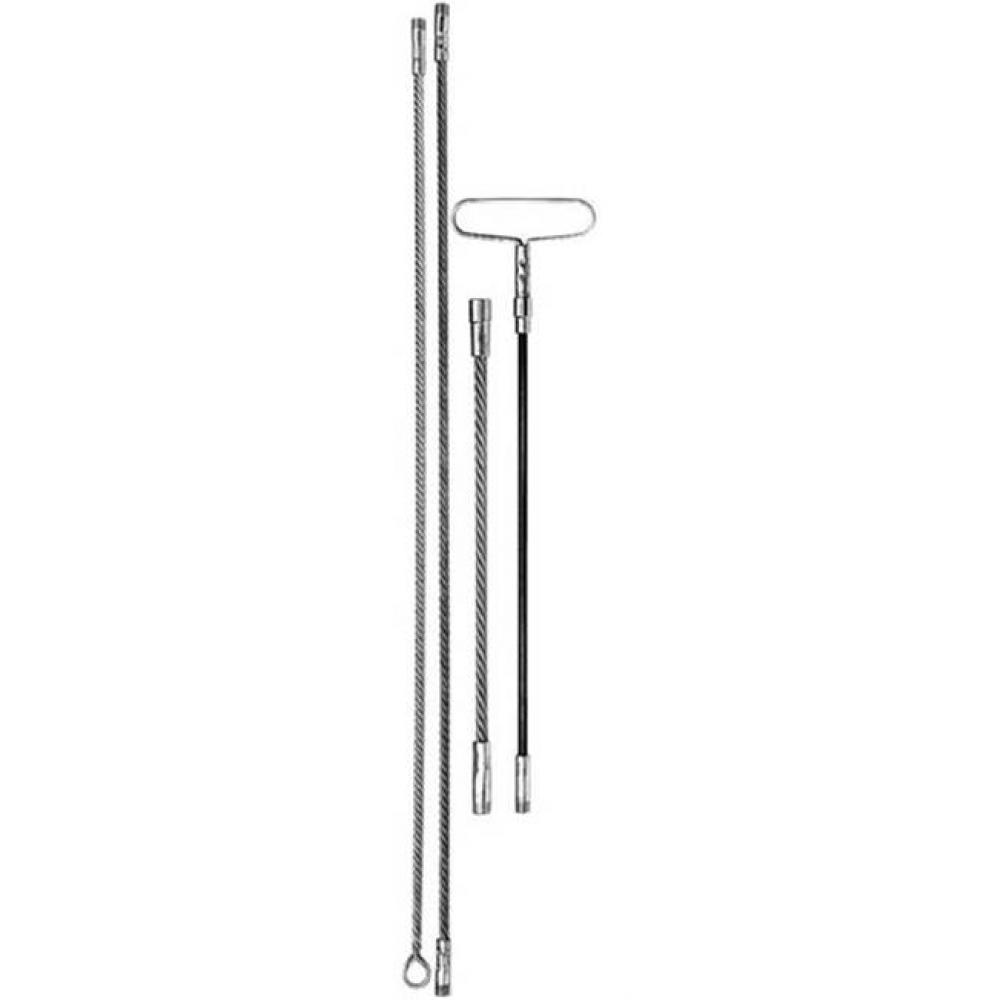 4'' WIRE EXTENSION RODS, 24 PACK