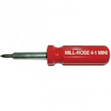 Mill Rose 72088 - 4 IN 1 MINI-SCREWDRIVER BITS, PHILLIPS #0 & #1