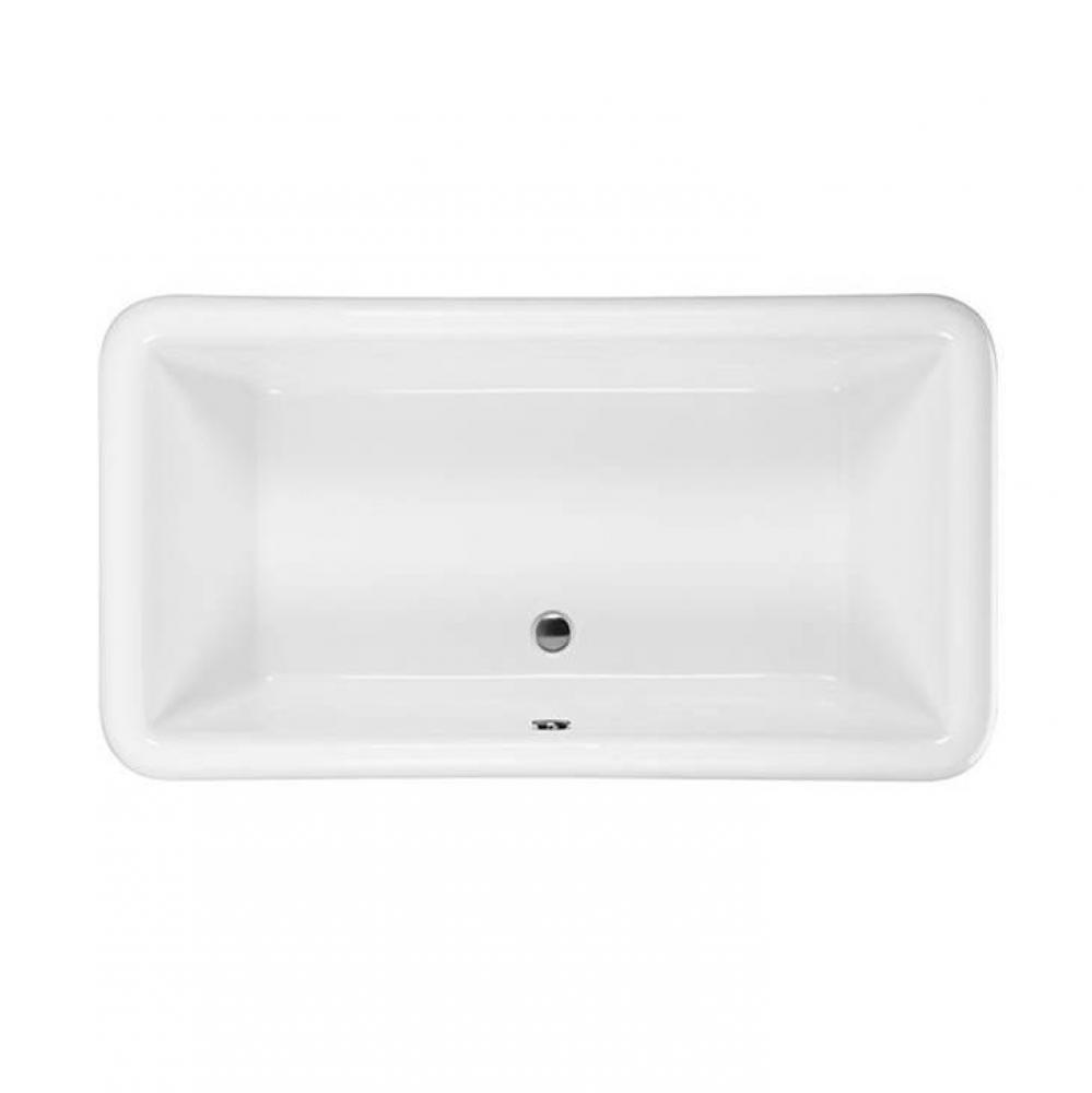 66X36 White Soaking Bath-Basics