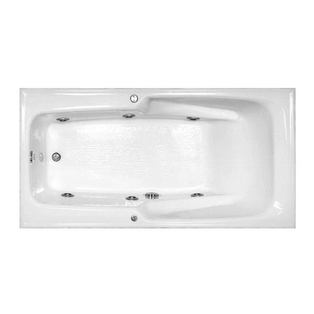 71X36 White Soaking Bath-Basics