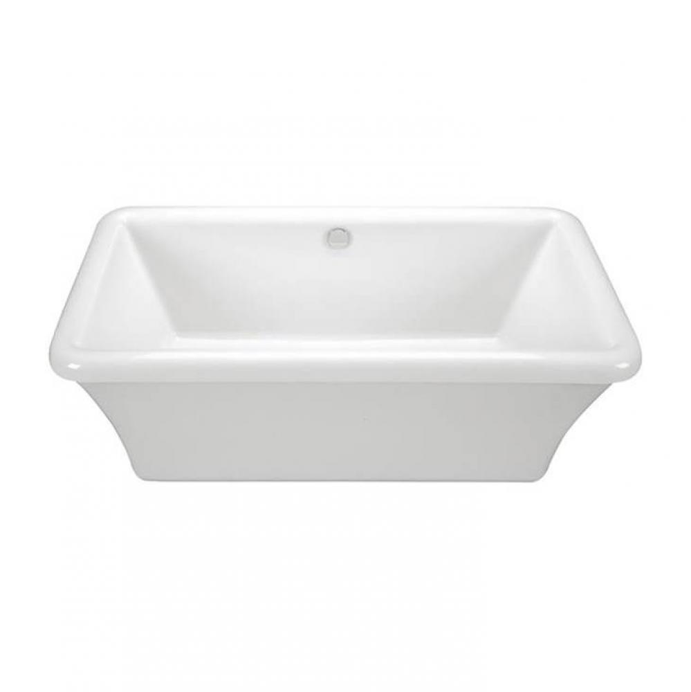 66X36 White Freestanding Soaking Tub