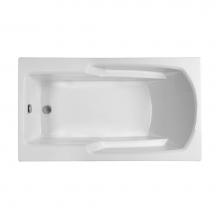 MTI Basics MBSRR6032E-WH - 60X32 White Soaking Bath-Basics