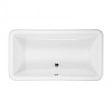 MTI Basics MBSTR7240-WH - 72X40 White Soaking Bath-Basics