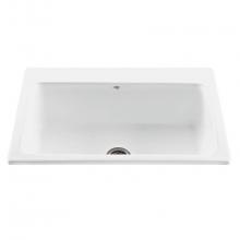 MTI Basics MBKS50W - BASICS SINGLE BOWL SINK 33X22 WHITE