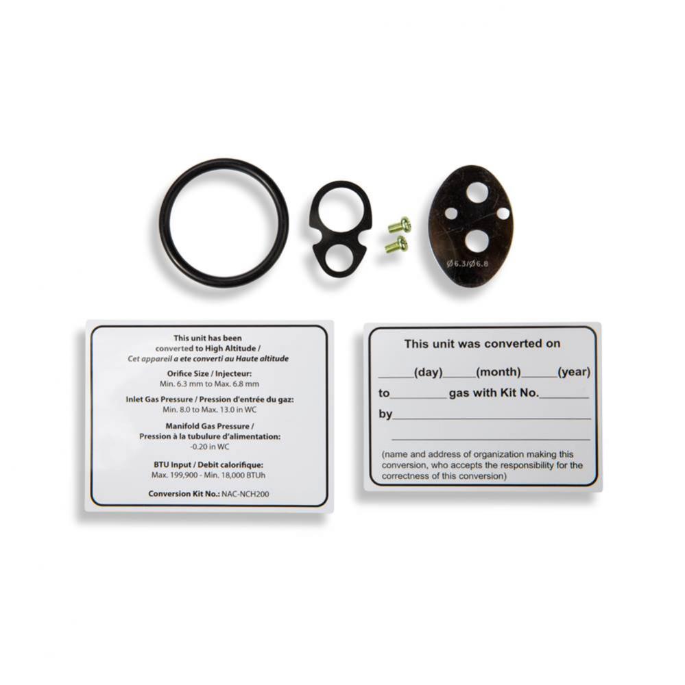 GAS CONVERSION KIT;NFC-175/200(NG,H)