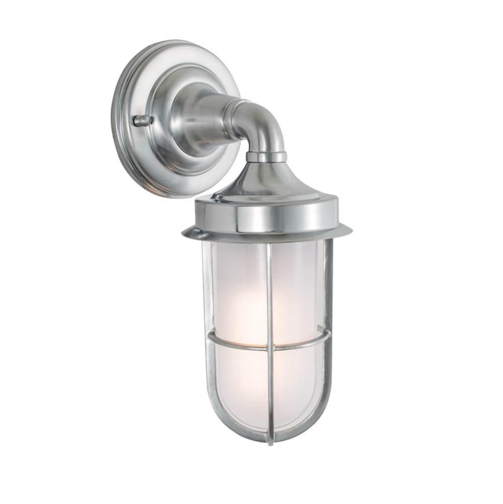 One Light Chrome Marine Light