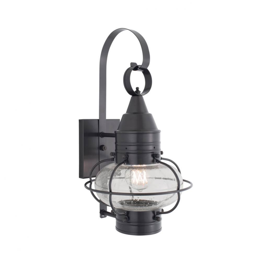 One Light Gray    Wall Lantern