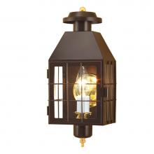 Norwell 1059-BR-CL - One Light Bronze Wall Lantern