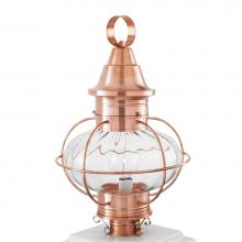 Norwell 1611-CO-PR - One Light Copper Post Mount