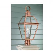 Norwell 2250-CO-CL - One Light Copper Post Mount
