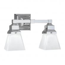 Norwell 8122-CH-SQ - Two Light Chrome Vanity