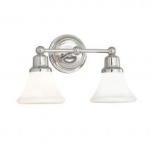 Norwell 8952-PN-FL - Two Light Nickel Vanity