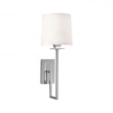 Norwell 9675-PN-WS - One Light Nickel Bathroom Sconce