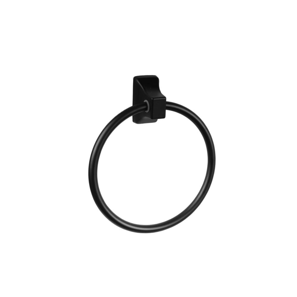 CORONA METAL TOWEL RING BL