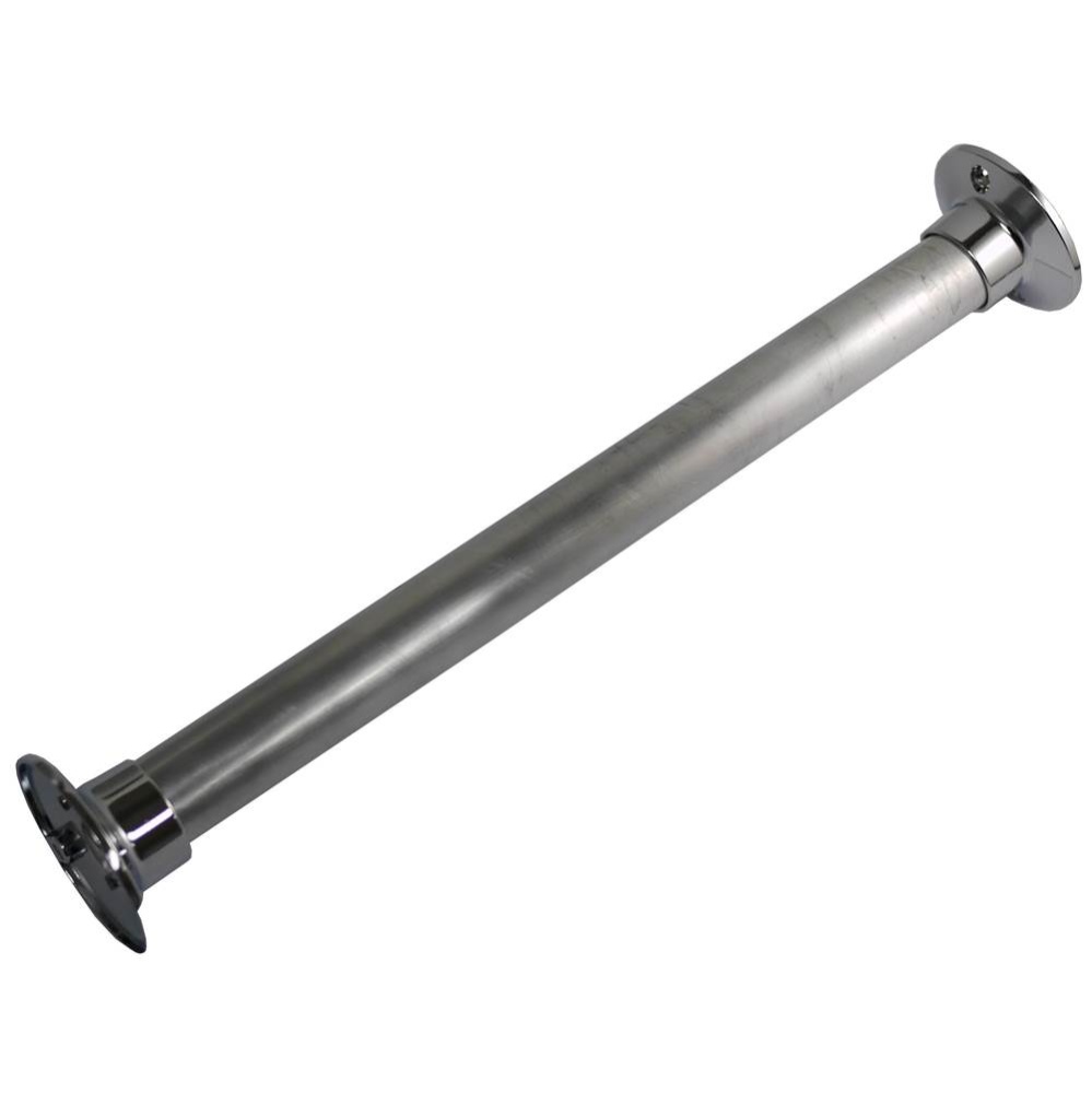 5'ROD & ZINC FLANGE SET BL