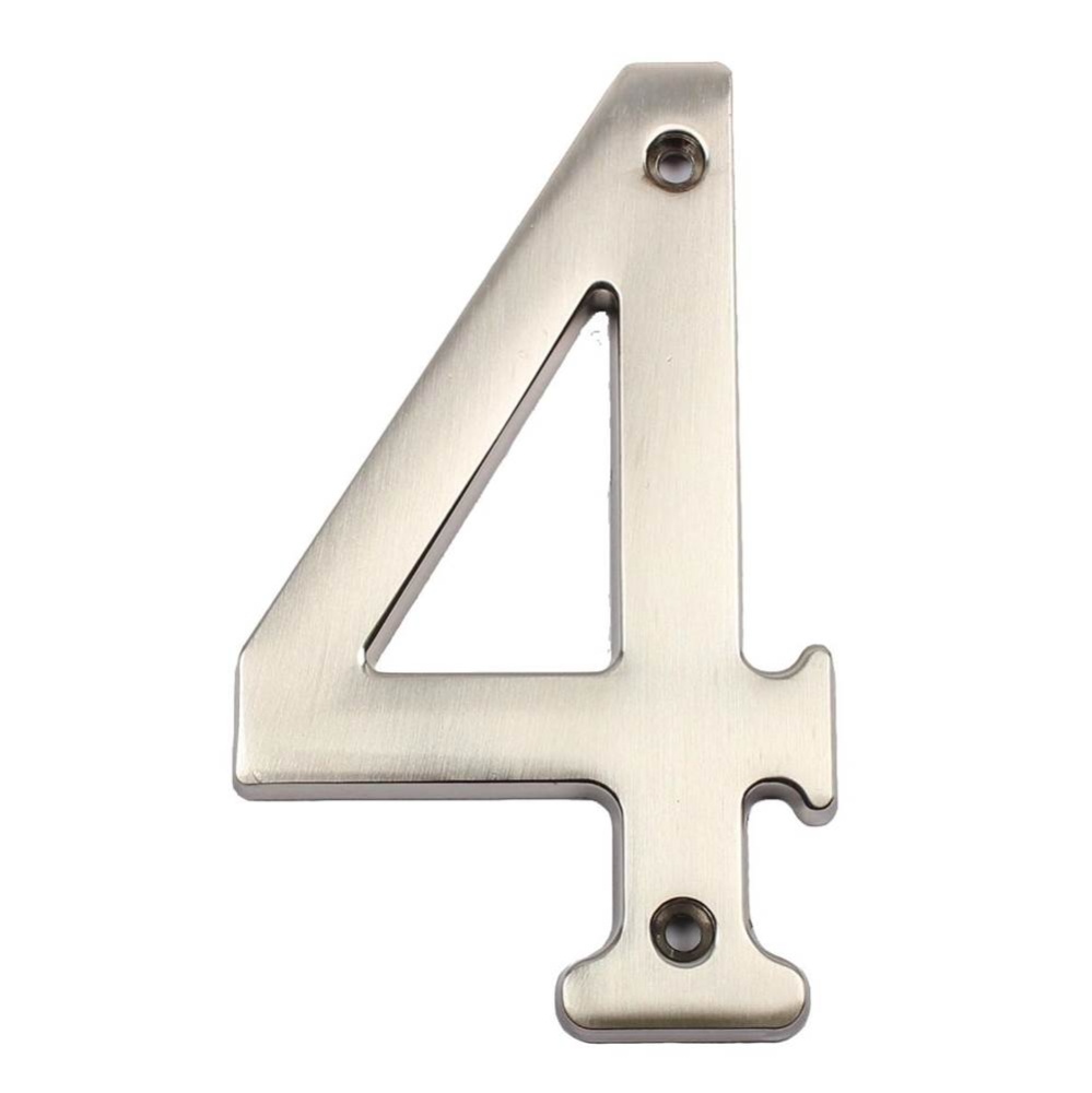 4 Inch HD HOUSE NUMBER #4 SN
