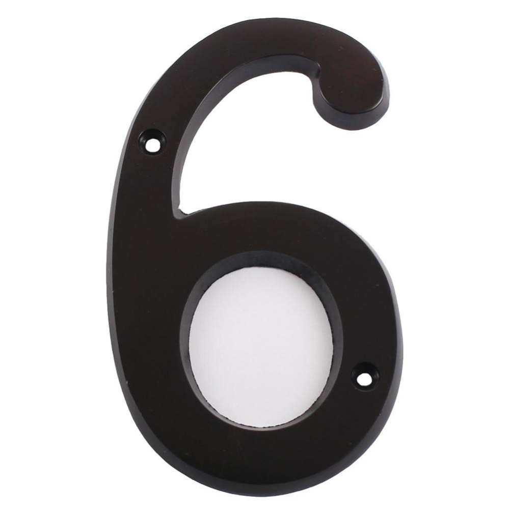 4 Inch HD HOUSE NUMBER #6 OB