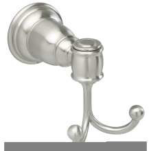 Pamex BC10SN-22 - CHARLESTON DBL ROBE HOOK SN