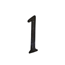 Pamex DD07-401BL - 4 Inch ZINC HOUSE NUMBER #1 BL