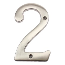 Pamex DD07-4S2SN - 4 Inch HD HOUSE NUMBER #2 SN