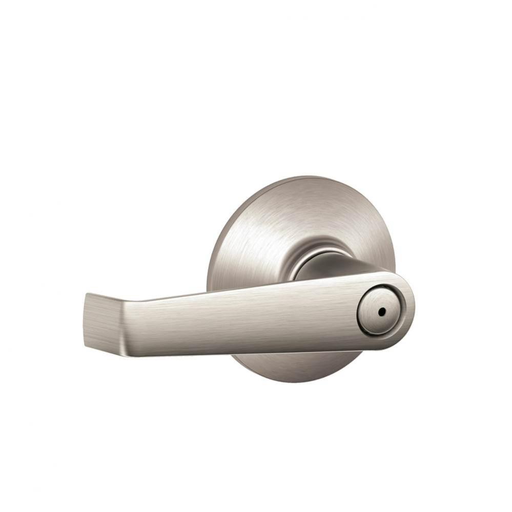 Elan Lever Bed and Bath Lock in Satin Nickel