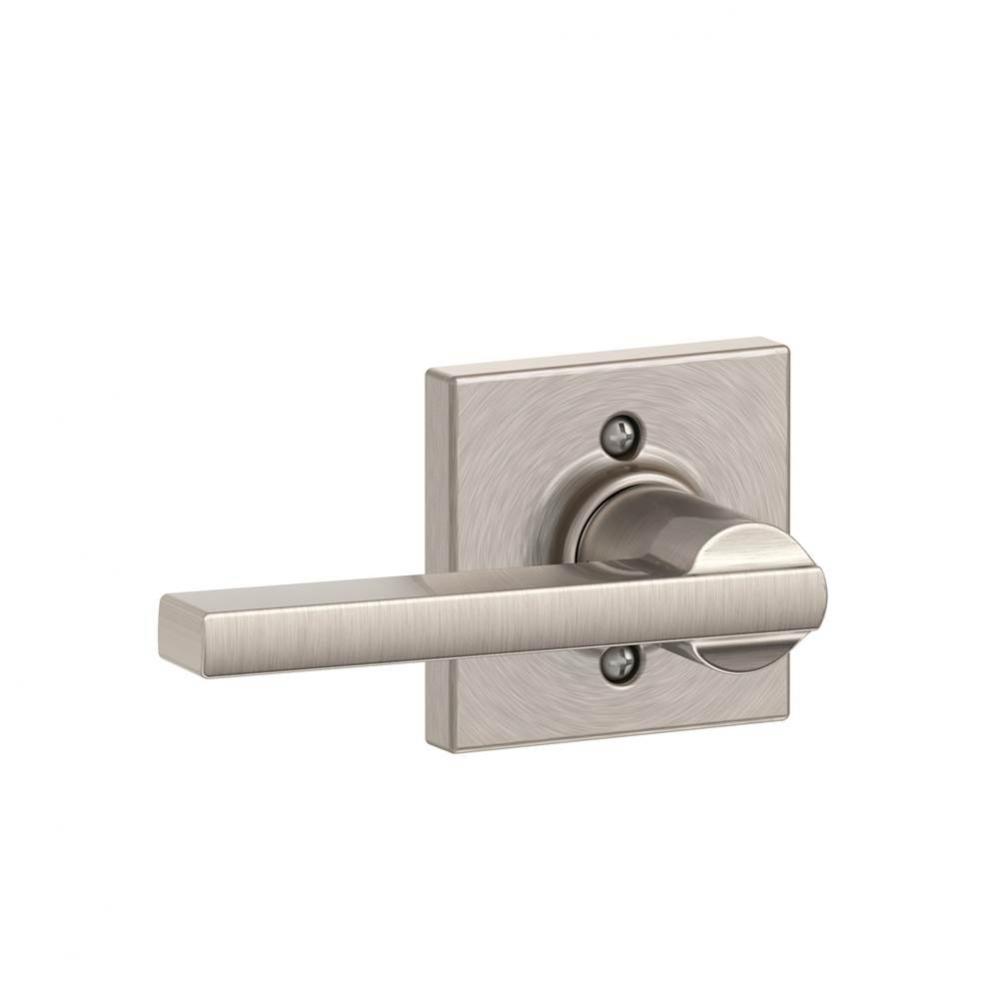 Latitude Lever with Collins Trim Non-Turning Lock