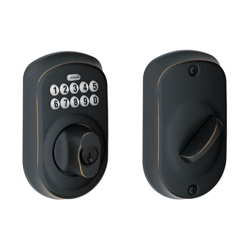 Keypad Deadbolt with Plymouth Trim