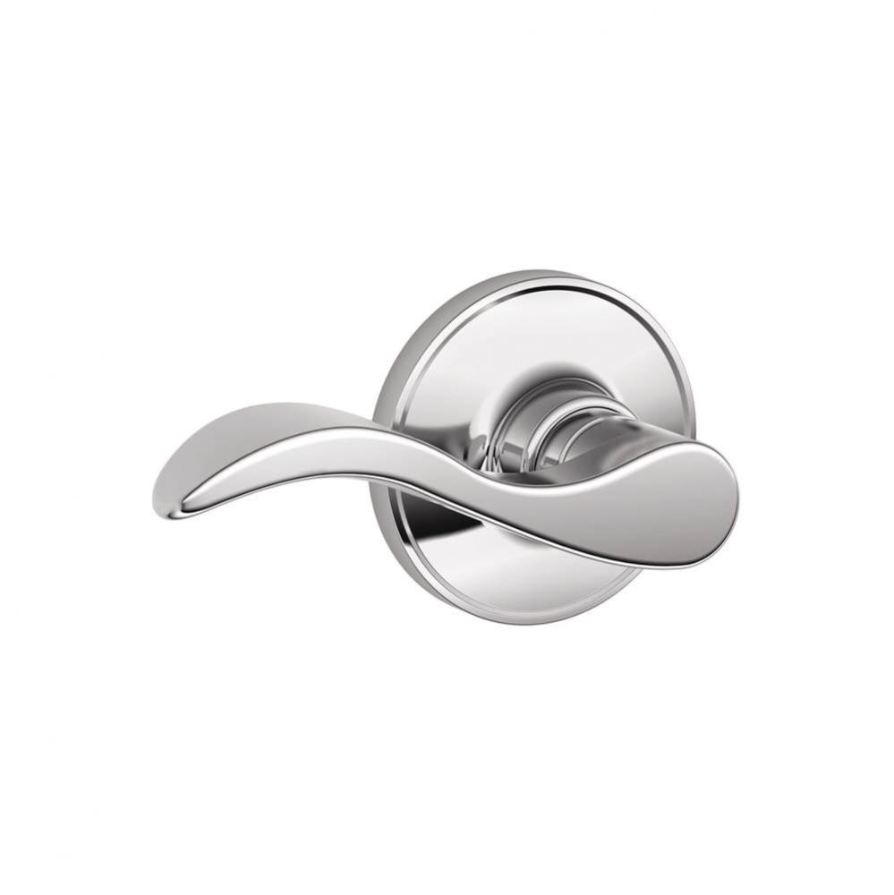 Seville Lever Hall and Closet Lock in Bright Chrome