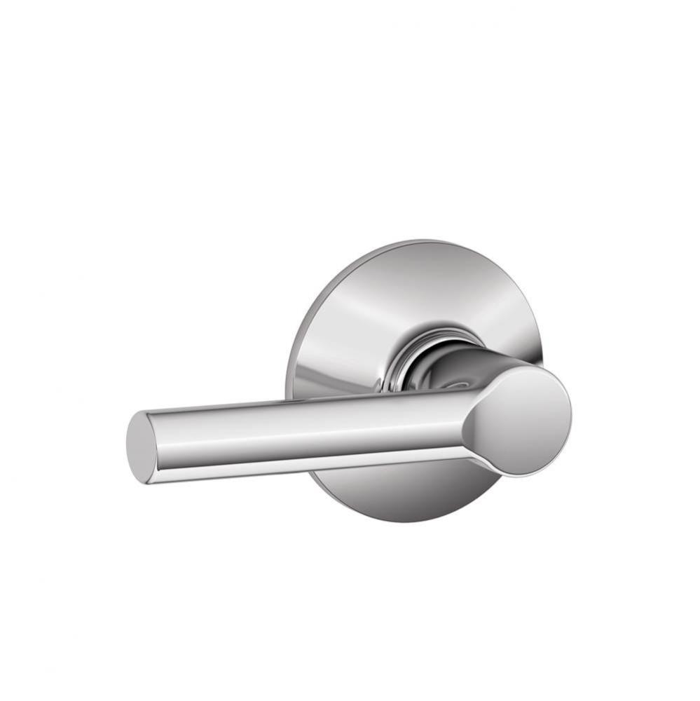 Broadway Lever Hall and Closet Lock in Bright Chrome