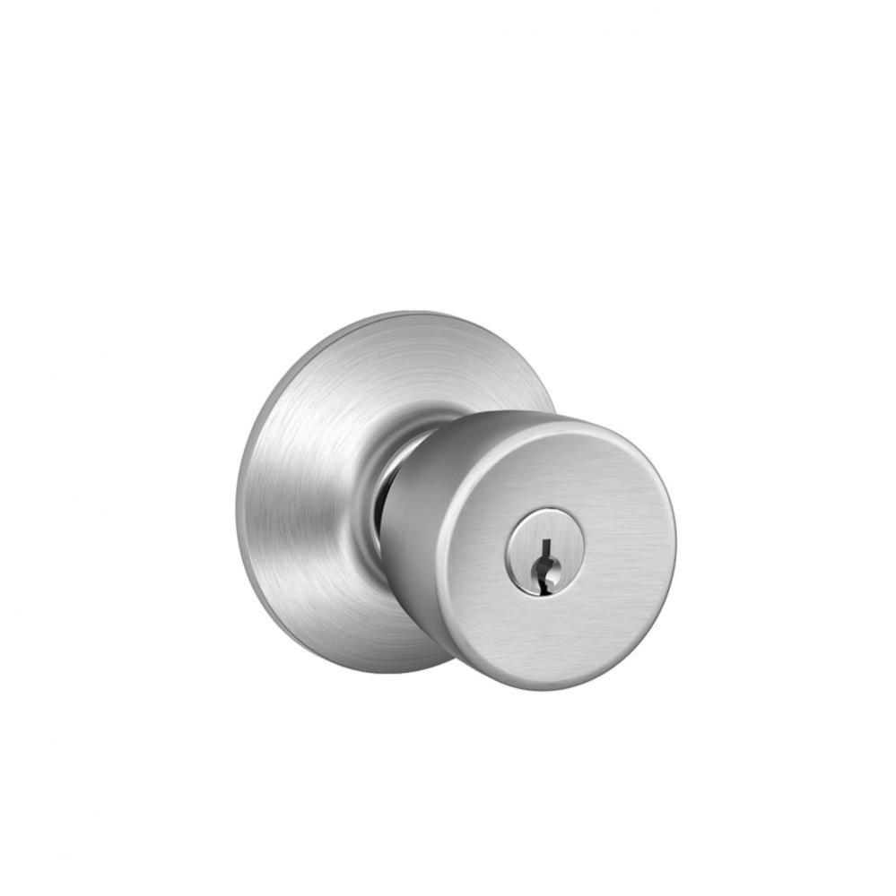 Bell Knob Keyed Entry Lock