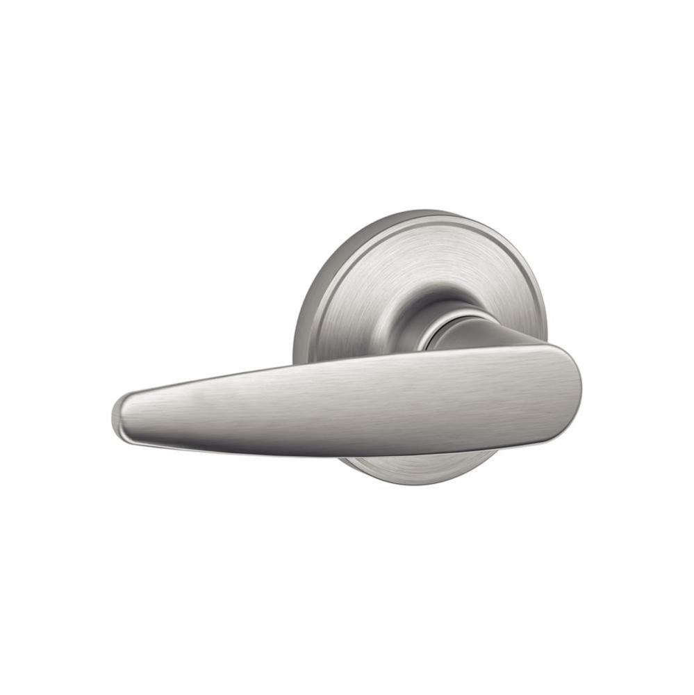 Dover Lever Hall and Closet Lock in Satin Stainless Steel