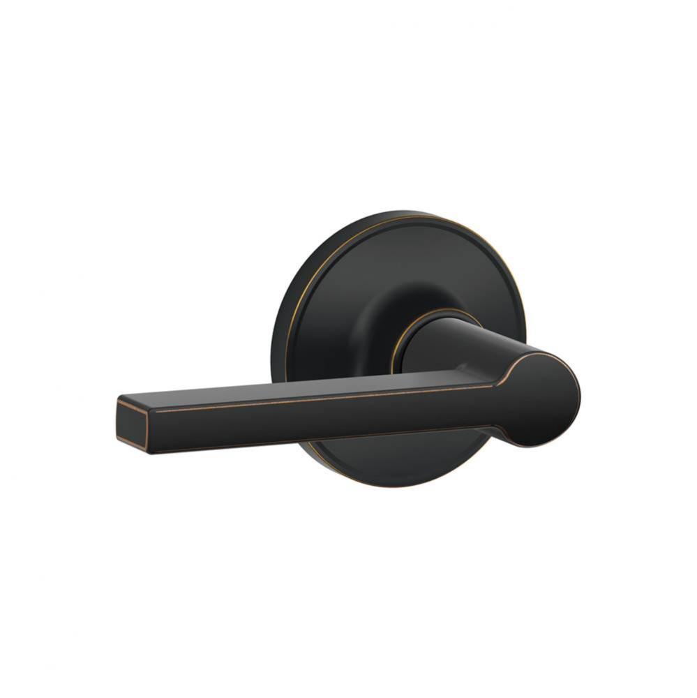 Solstice Lever Hall and Closet Lock in Aged Bronze