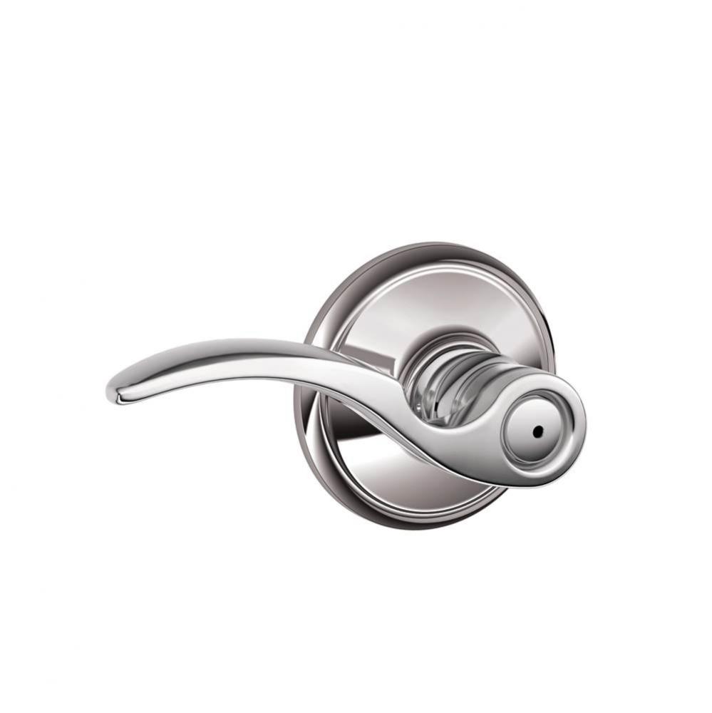 St. Annes Lever Bed and Bath Lock in Bright Chrome