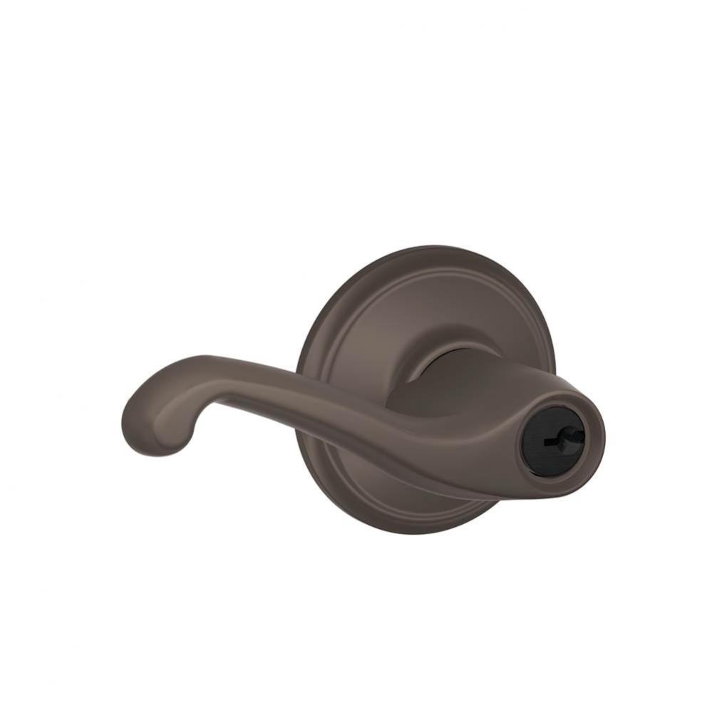 Flair Lever Keyed Entry Lock in Oil Rubbed Bronze