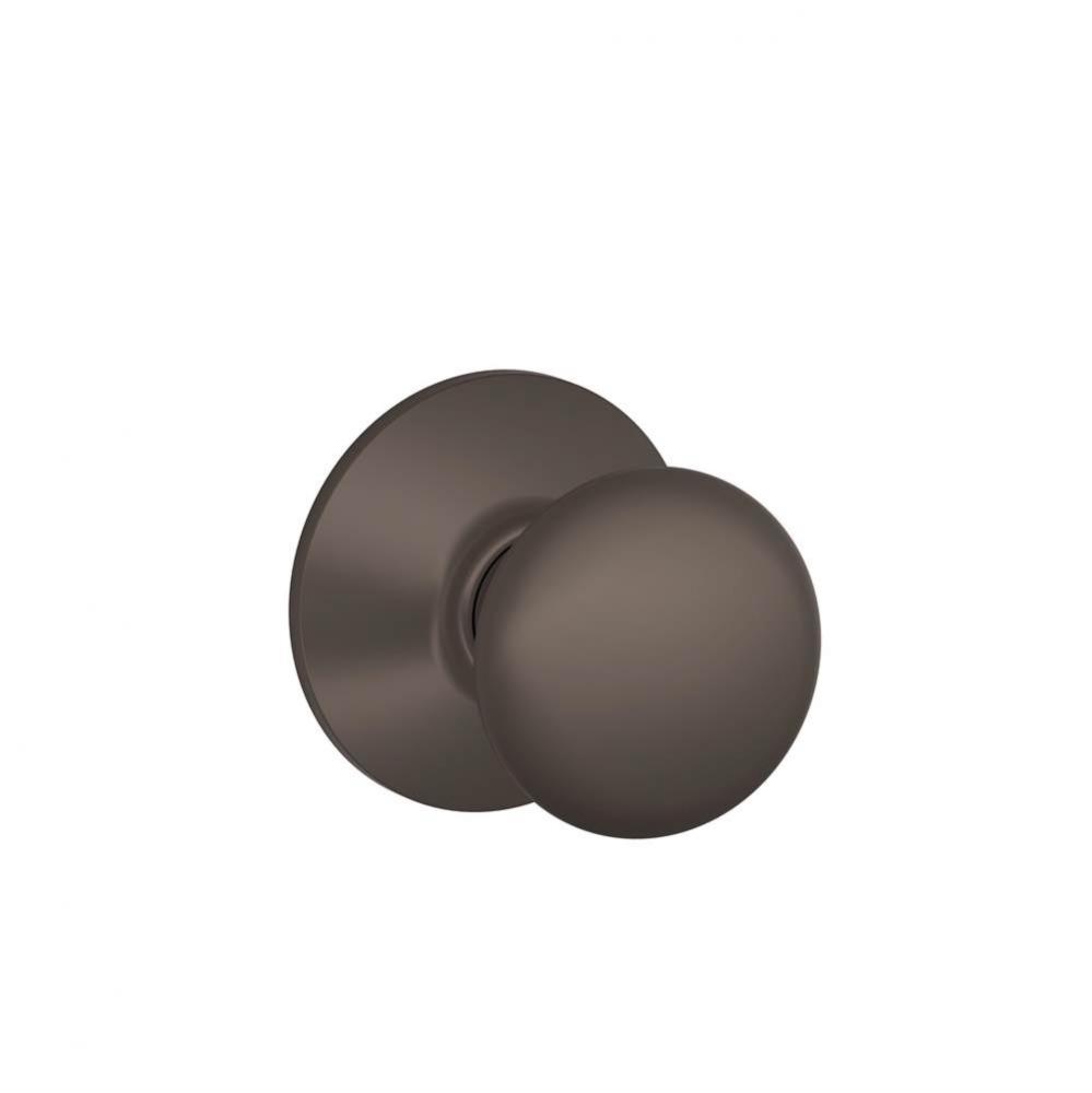 Plymouth Knob Hall and Closet Lock in Oil Rubbed Bronze