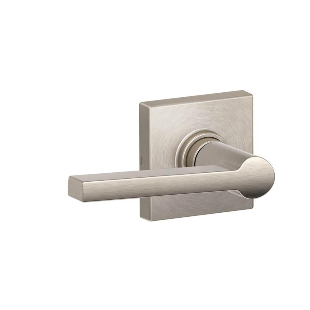 Solstice Lever with Collins Trim Hall and Closet Lock