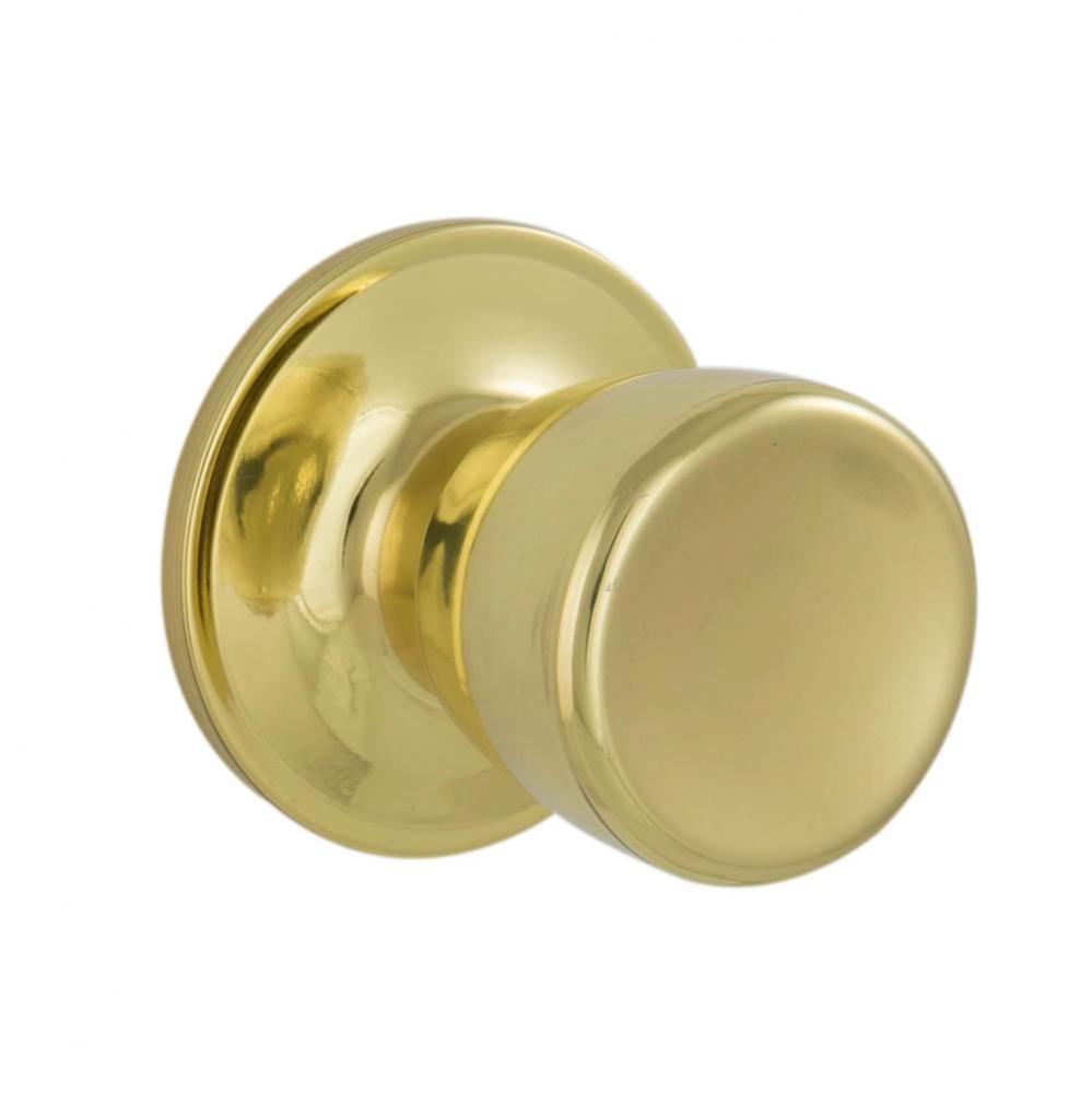 Brill Bright Brass Hall/Closet Passage Knob