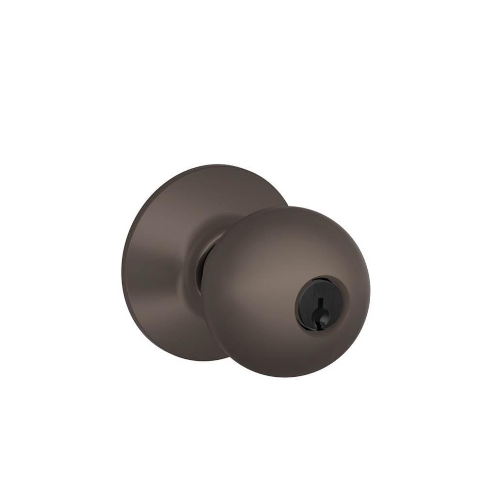 Orbit Knob Keyed Entry Lock in Oil Rubbed Bronze