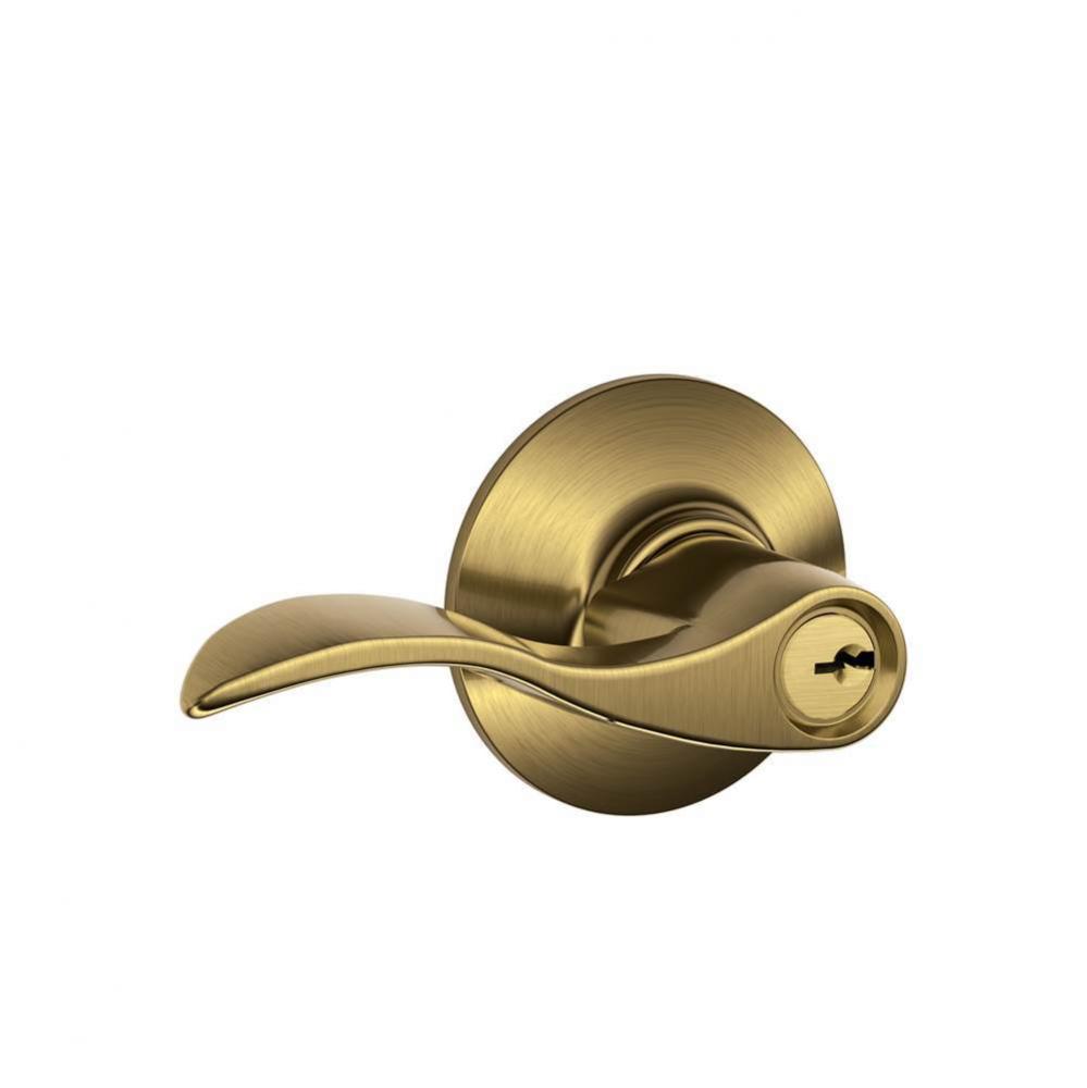 Accent Lever Keyed Entry Lock