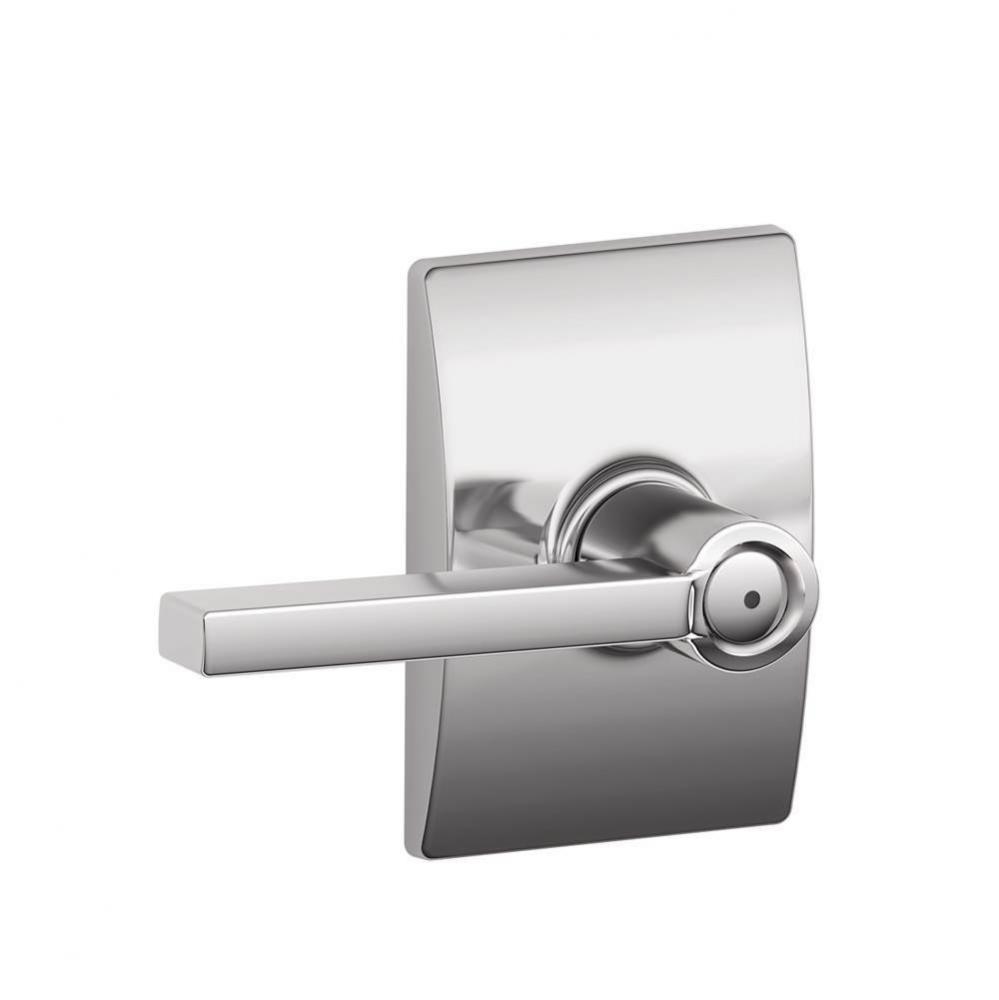 Latitude Lever with Century Trim Bed and Bath Lock