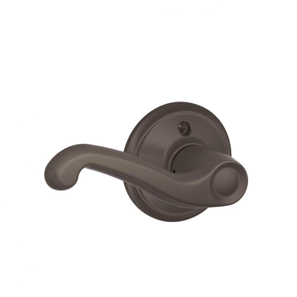 Flair Lever Non-Turning Lock in Oil Rubbed Bronze - Left Handed