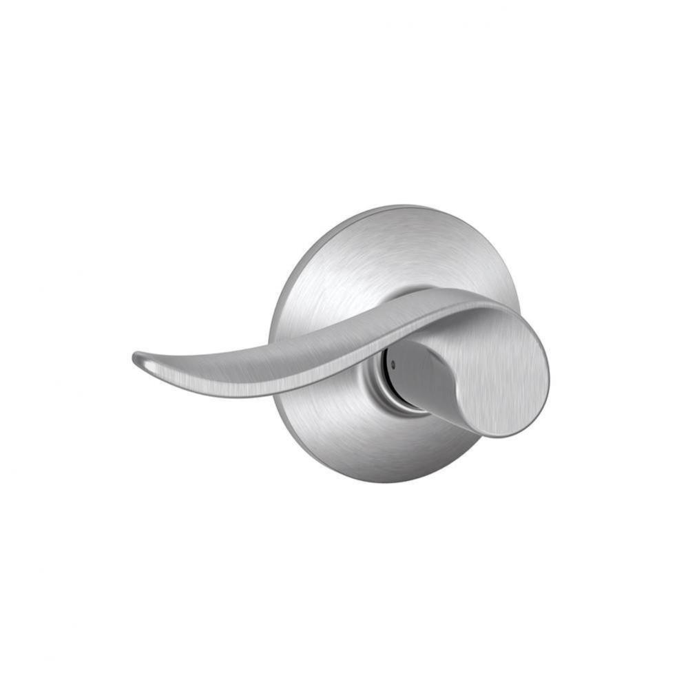 Sacramento Lever Hall and Closet Lock in Satin Chrome